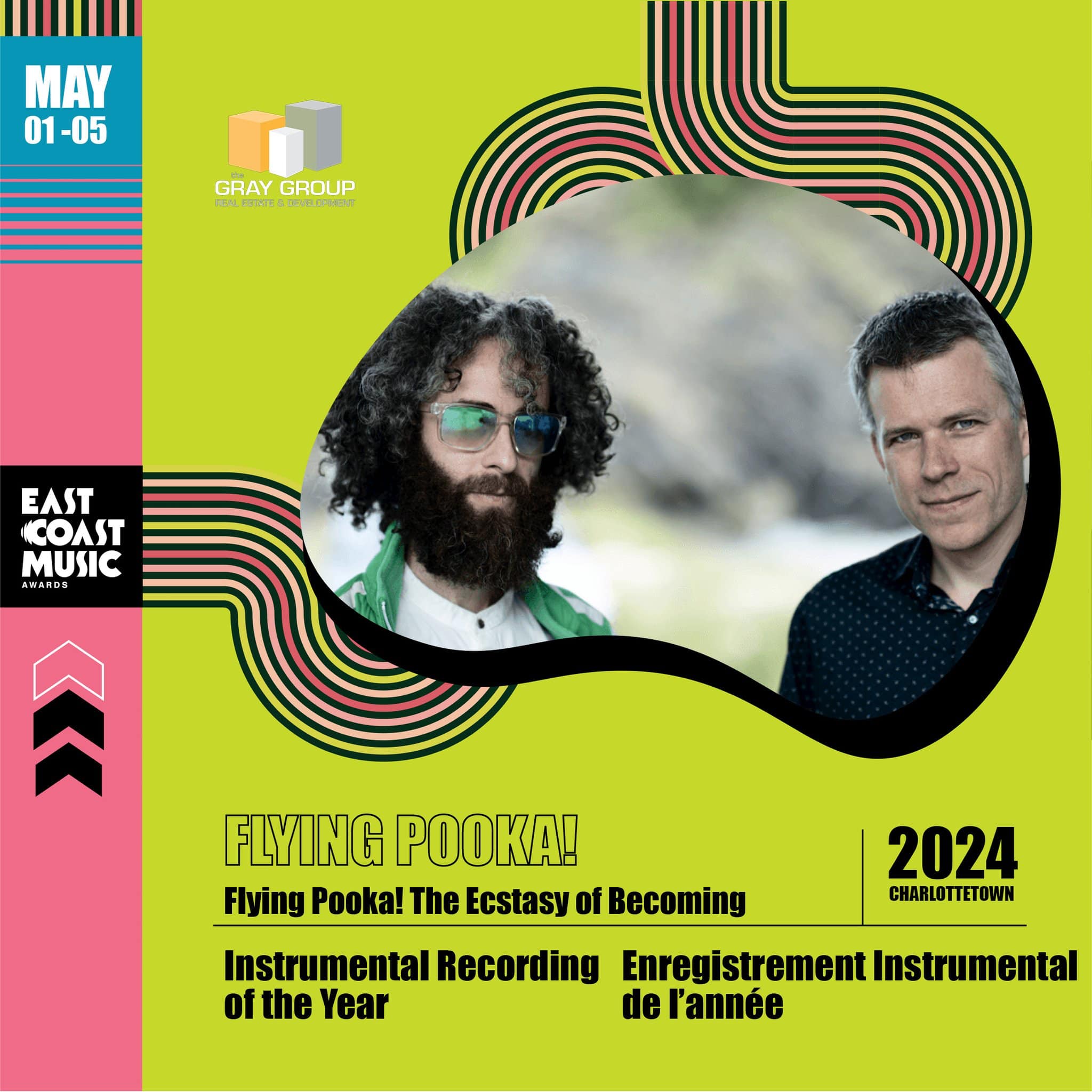 Flying Pooka - Instrumental Album of the Year - ECMA 2024